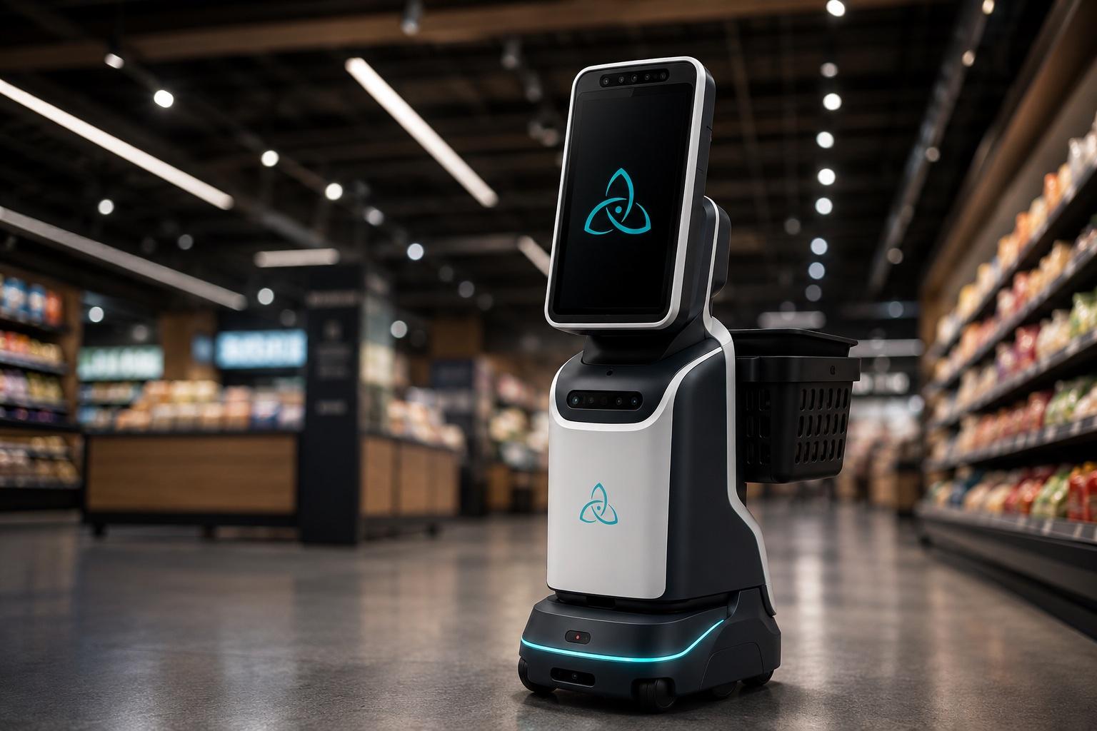 Alto retail robot on the shop floor